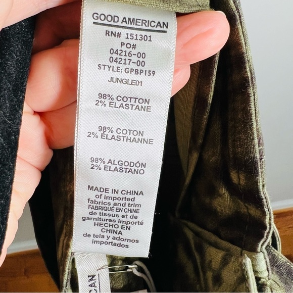 Good American Upgrade Jungle High Waisted Pants - Picture 7 of 7